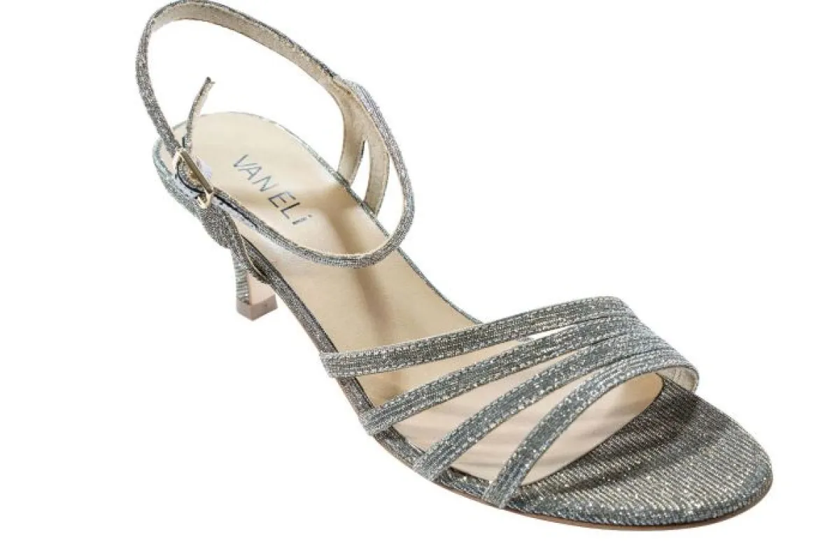 Vaneli Women's Mimi Platinum Nizza Fabric made by VANELi