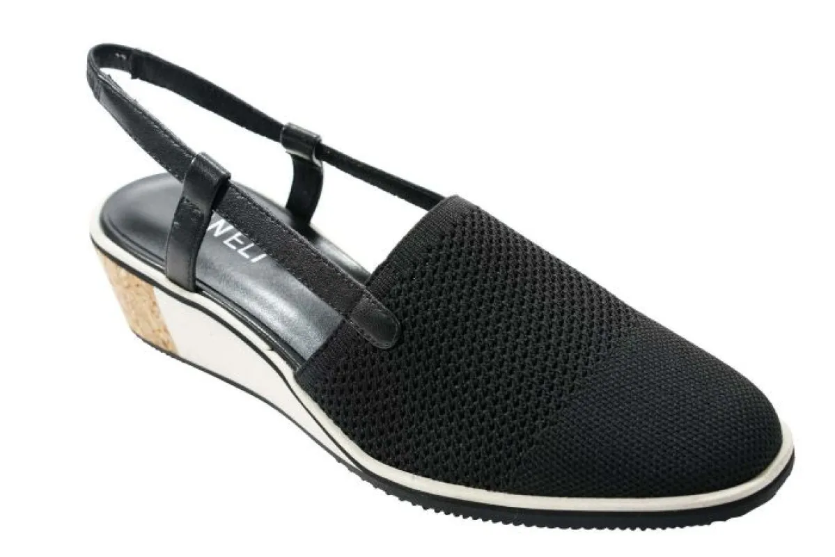 Vaneli Women's Greer Black Stretch Knit sold by Orleans Shoe Co.
