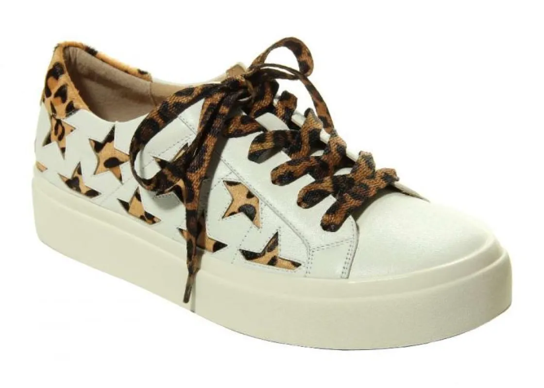 Vaneli Women's Yolen White Nappa With Camel Chag sold by Orleans Shoe Co.