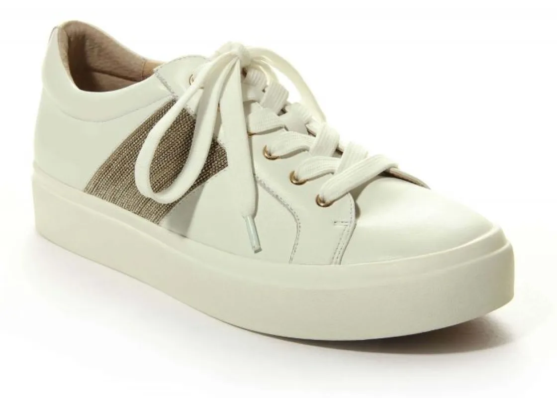 Vaneli Women's Yavin White Nappa sold by Orleans Shoe Co.
