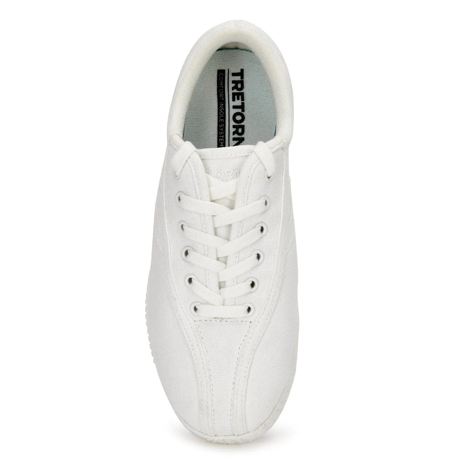 Tretorn Women's Nylite Plus Canvas White White sold by Orleans Shoe Co. product image thumbnail 4