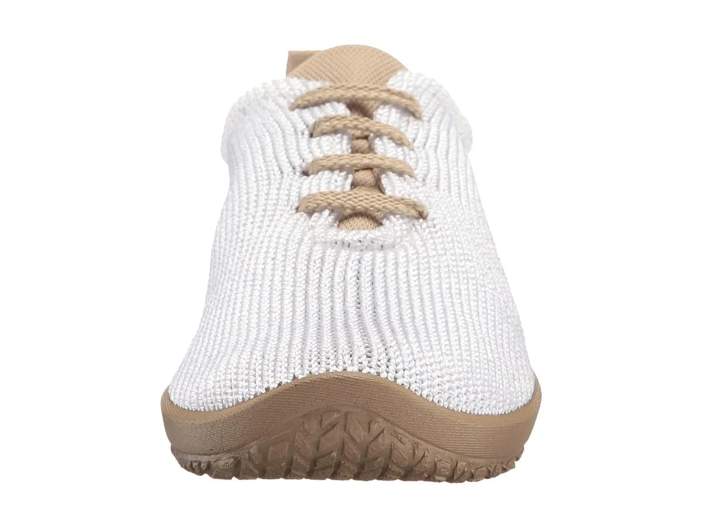 Arcopedico Women's LS White Vegan Knit Lace-Up sold by Orleans Shoe Co. product image thumbnail 4
