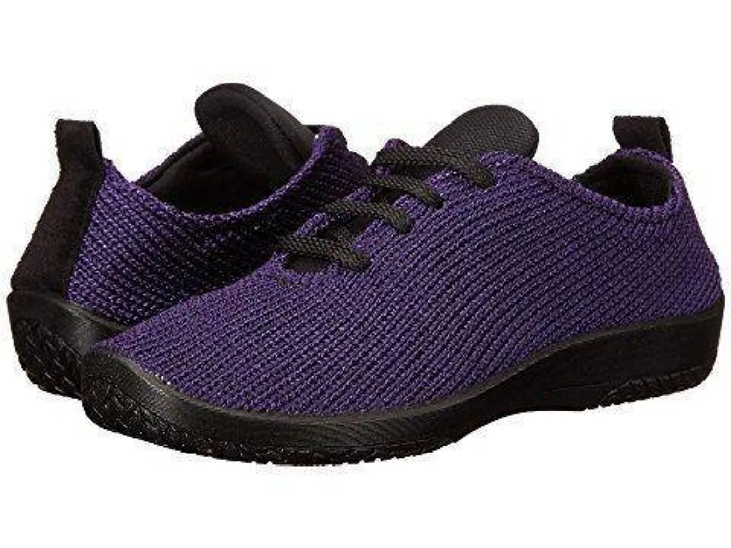 Arcopedico Women's Ls Plum Vegan Knit Lace-Up sold by Orleans Shoe Co.
