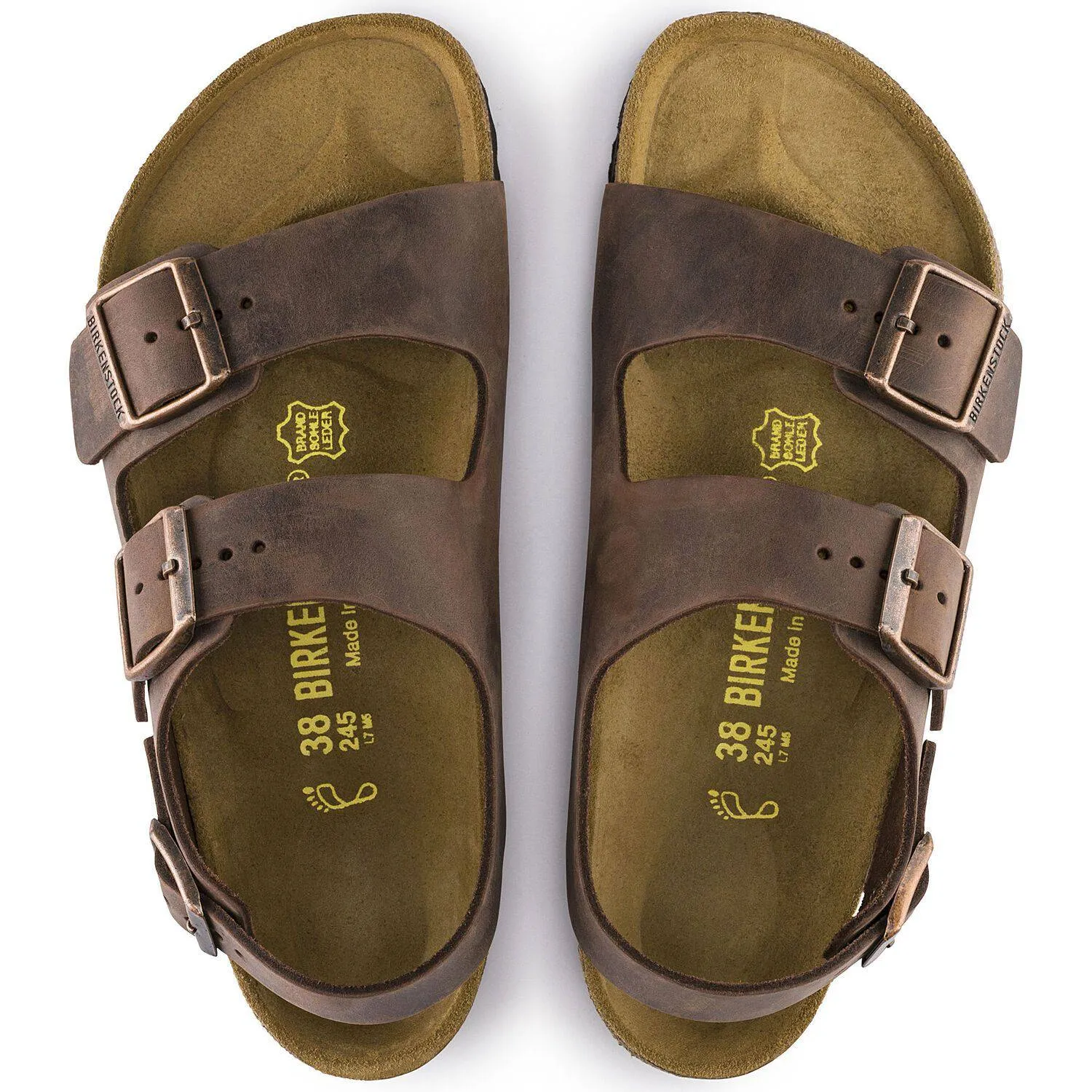 Birkenstock Milano Habana Original Footbed 0034871 sold by Orleans Shoe Co. product image thumbnail 3