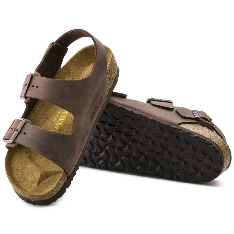 Birkenstock Milano Habana Original Footbed 0034871 sold by Orleans Shoe Co.
