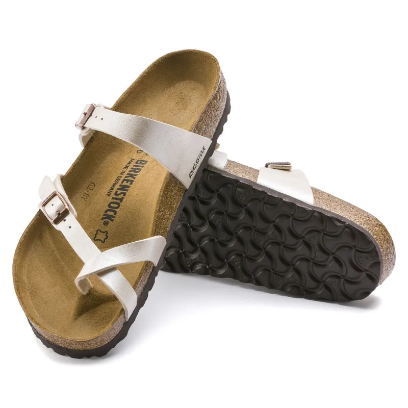 Birkenstock Women's Mayari Graceful Antique Lace Birko-Flor Sandal sold by Orleans Shoe Co.
