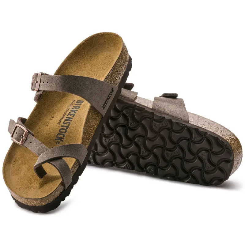 Birkenstock Women's Mayari Mocca Birkibuc Sandal 0071061/0071063 sold by Orleans Shoe Co.