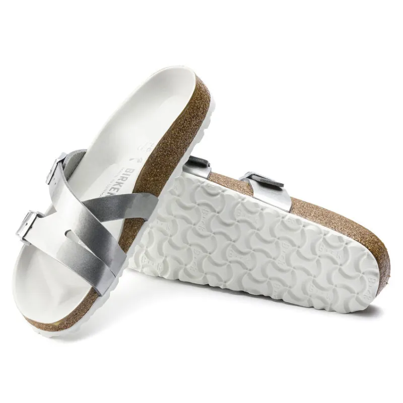 Birkenstock Women's Yao Balance Silver sold by Orleans Shoe Co.
