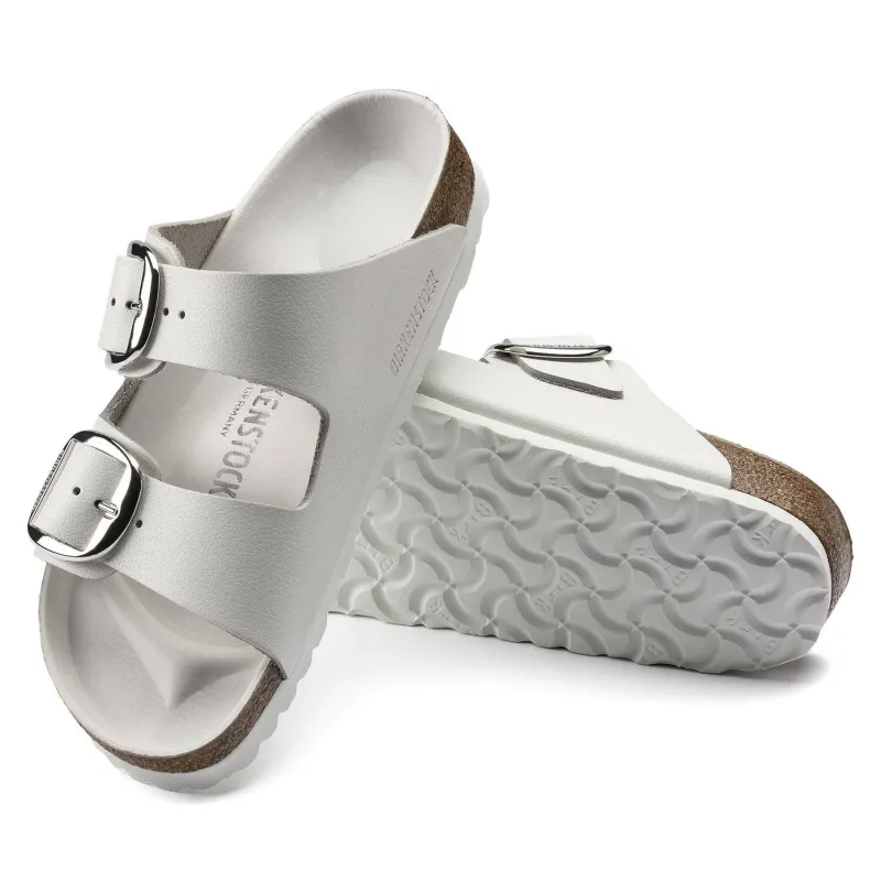 Birkenstock Women's Arizona Big Buckle White 1021583/1016826 sold by Orleans Shoe Co.