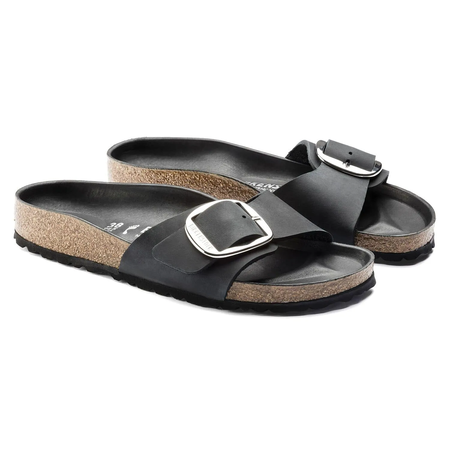 Birkenstock Women's Madrid Big Buckle Black 1006523 sold by Orleans Shoe Co. product image thumbnail 3