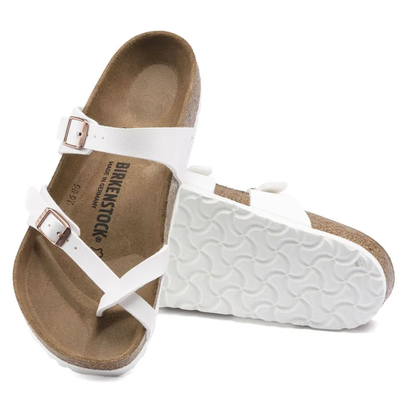 Birkenstock Women's Mayari White Birko 1014190 sold by Orleans Shoe Co.