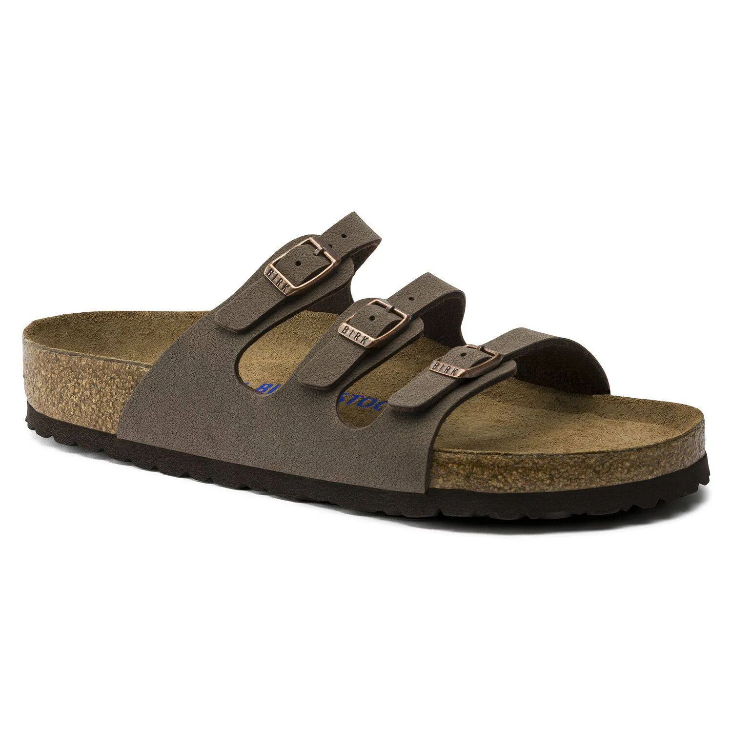 Birkenstock Women's Florida Mocha Birkibuc Soft Footbed sold by Orleans Shoe Co. product image thumbnail 5