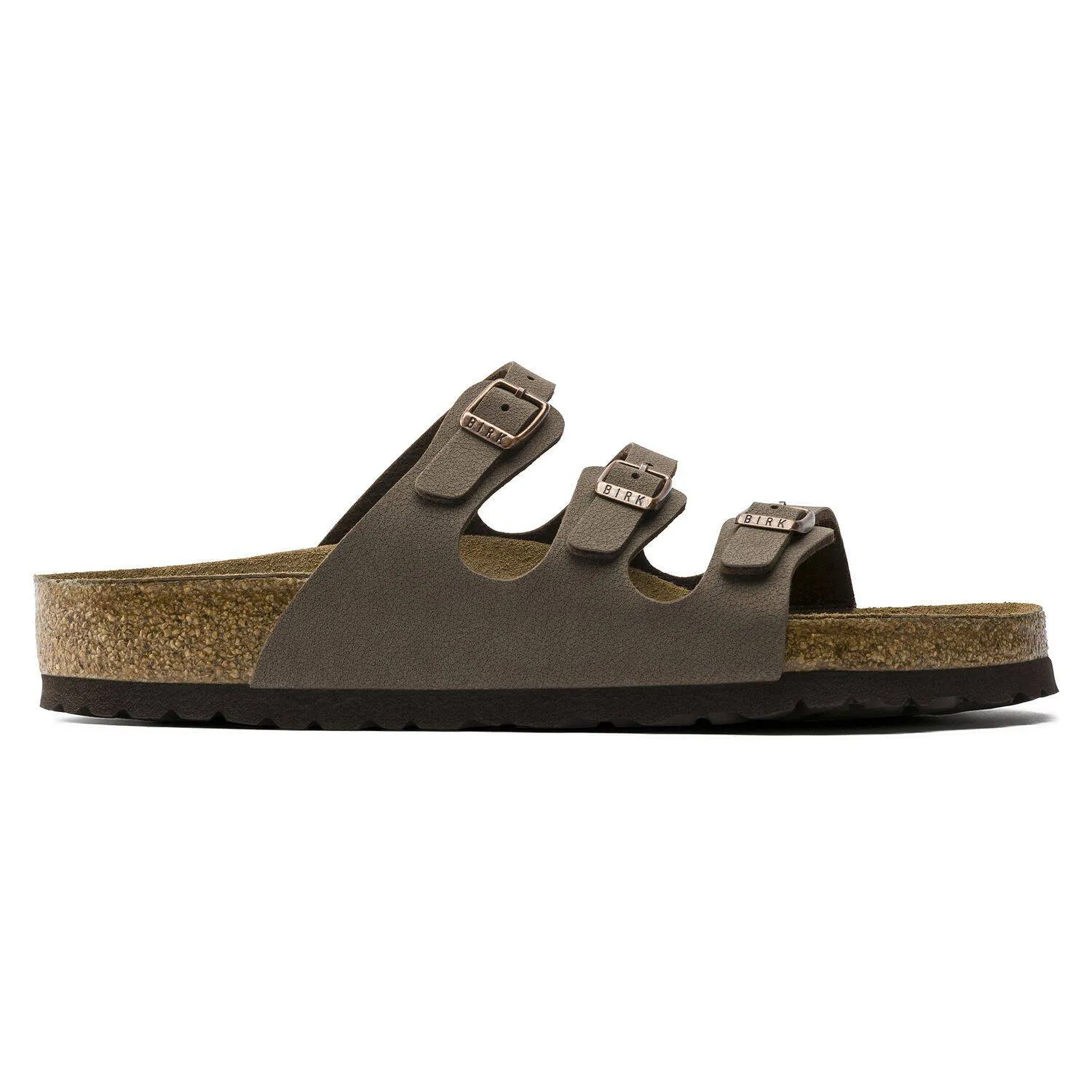 Birkenstock Women's Florida Mocha Birkibuc Soft Footbed sold by Orleans Shoe Co. product image thumbnail 4