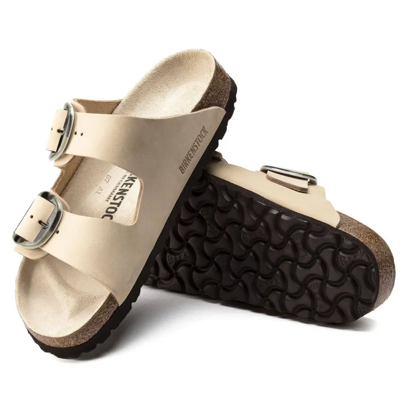 Birkenstock Women's Arizona Almond Big Buckle sold by Orleans Shoe Co.