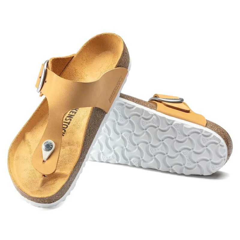 Birkenstock Women's Gizeh Big Buckle Apricot sold by Orleans Shoe Co.