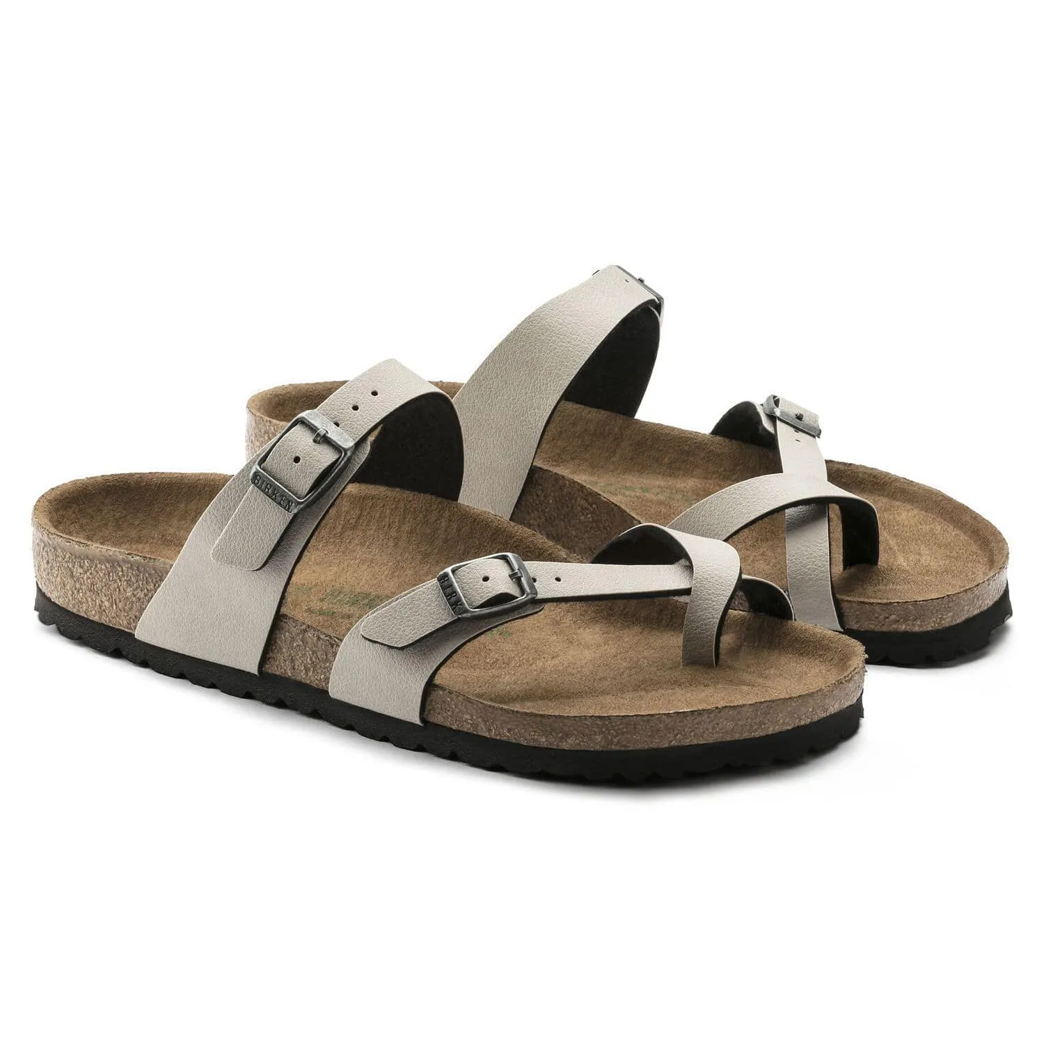 Birkenstock Women's Mayari Pull Up Stone Vegan sold by Orleans Shoe Co. product image thumbnail 2