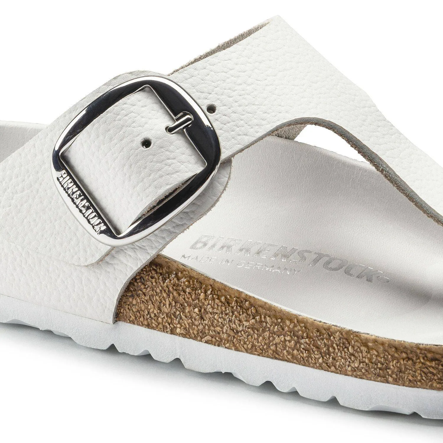 Birkenstock Women's Gizeh Big Buckle White 1018885 sold by Orleans Shoe Co. product image thumbnail 5