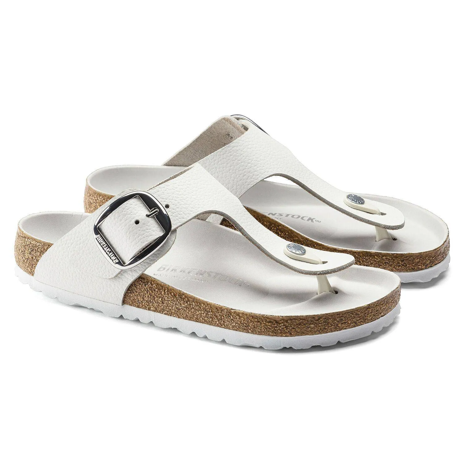 Birkenstock Women's Gizeh Big Buckle White 1018885 sold by Orleans Shoe Co. product image thumbnail 3
