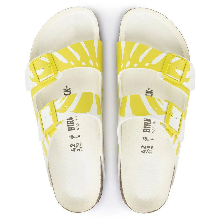 Birkenstock Women's Arizona Monstera White Lime Sour sold by Orleans Shoe Co. product image thumbnail 2