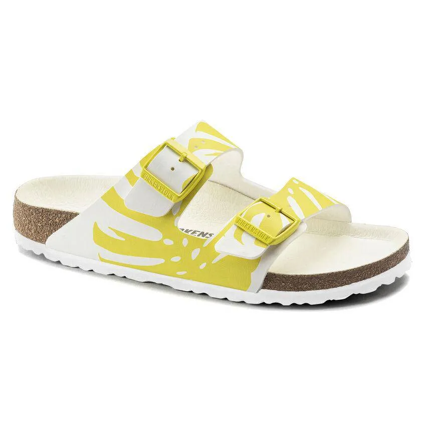 Birkenstock Women's Arizona Monstera White Lime Sour sold by Orleans Shoe Co. product image thumbnail 5