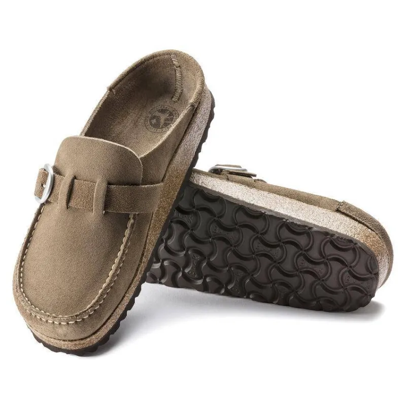 Birkenstock Women's Buckley Grey Taupe sold by Orleans Shoe Co.