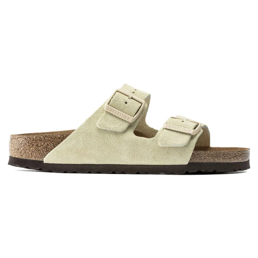 Birkenstock Women's Arizona Almond Suede Soft Footbed sold by Orleans Shoe Co. product image thumbnail 2