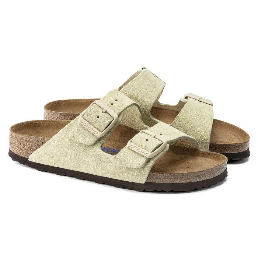 Birkenstock Women's Arizona Almond Suede Soft Footbed sold by Orleans Shoe Co. product image thumbnail 3