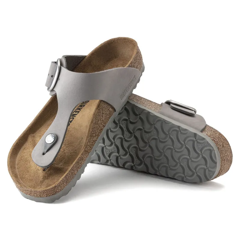 Birkenstock Women's Gizeh Big Buckle Dove Gray sold by Orleans Shoe Co.