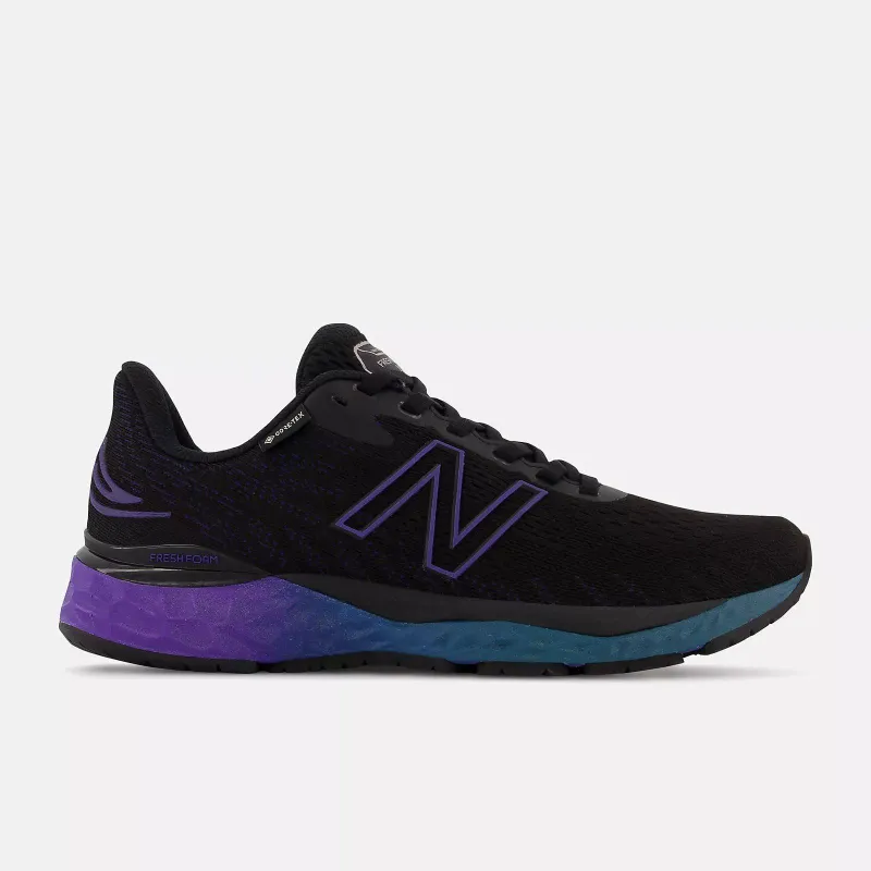 New Balance Women's Fresh Foam 880v11 GTX Black Night Tide made by New Balance