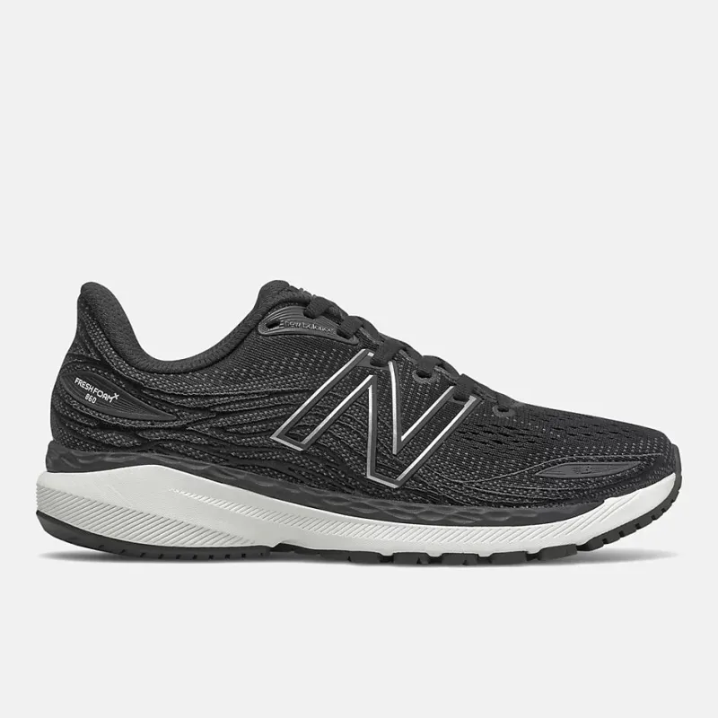 New Balance Women's W860M12 Black White sold by Orleans Shoe Co.