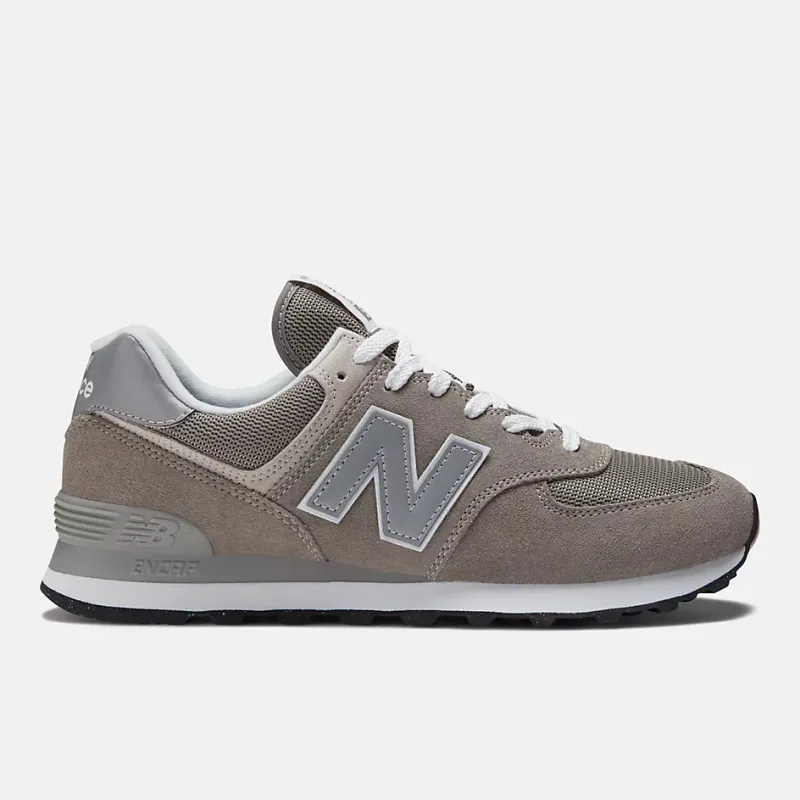 New Balance Men's ML574EVG Grey with White made by New Balance