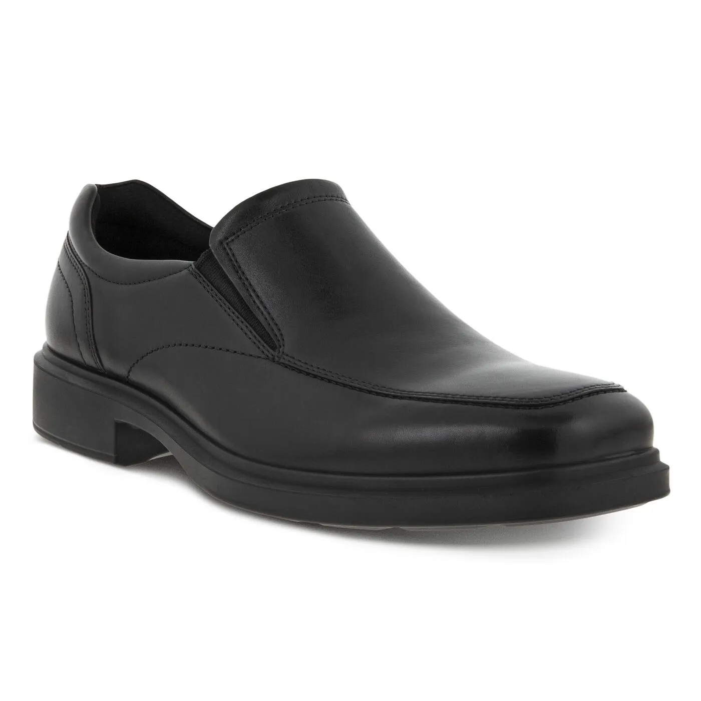 Ecco Men's Helsinki 2.0 Apron Toe Slip On Black 50015401001 sold by Orleans Shoe Co.