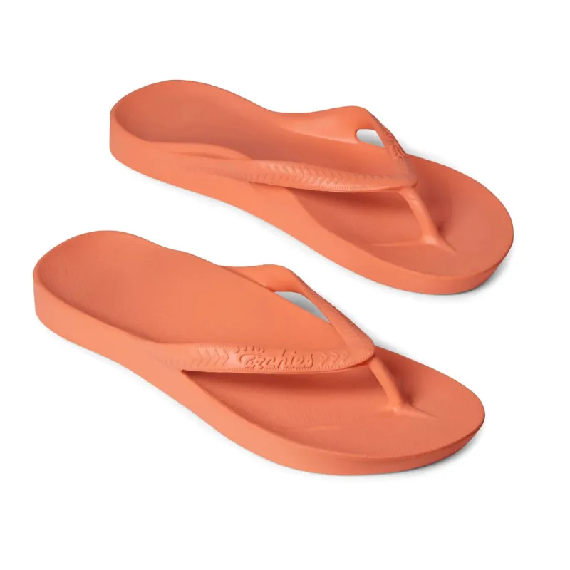 Archie's  Support Flip Flops Peach sold by Orleans Shoe Co.