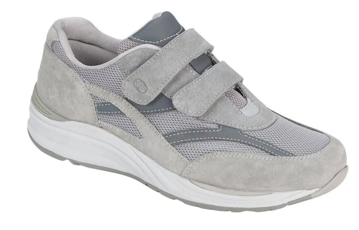 SAS Men's JV Mesh Gray Hook Loop Shoe sold by Orleans Shoe Co.