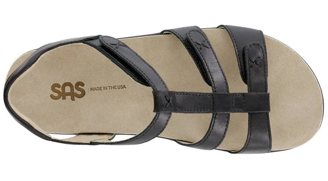 SAS Women's Sorrento Black Sandal sold by Orleans Shoe Co. product image thumbnail 4