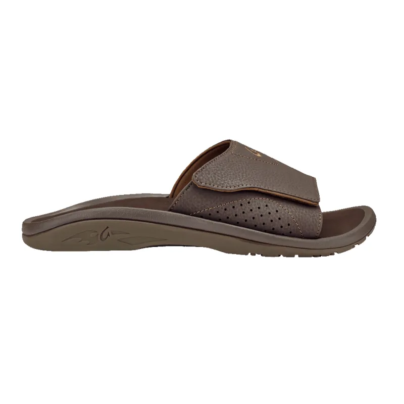 Olukai Men's Nalu Slide Dk Java Dk Java Sandal sold by Orleans Shoe Co.