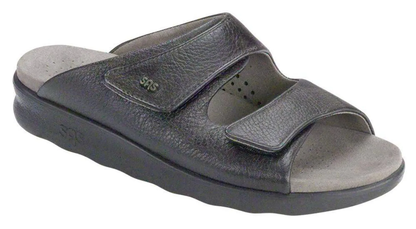 SAS Women's Cozy Black Sandal Slide sold by Orleans Shoe Co.