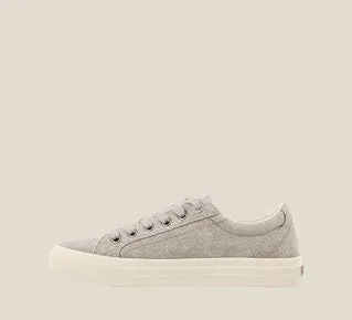 Taos Women's Plim Soul Grey Wash Canvas Sneaker sold by Orleans Shoe Co. product image thumbnail 5