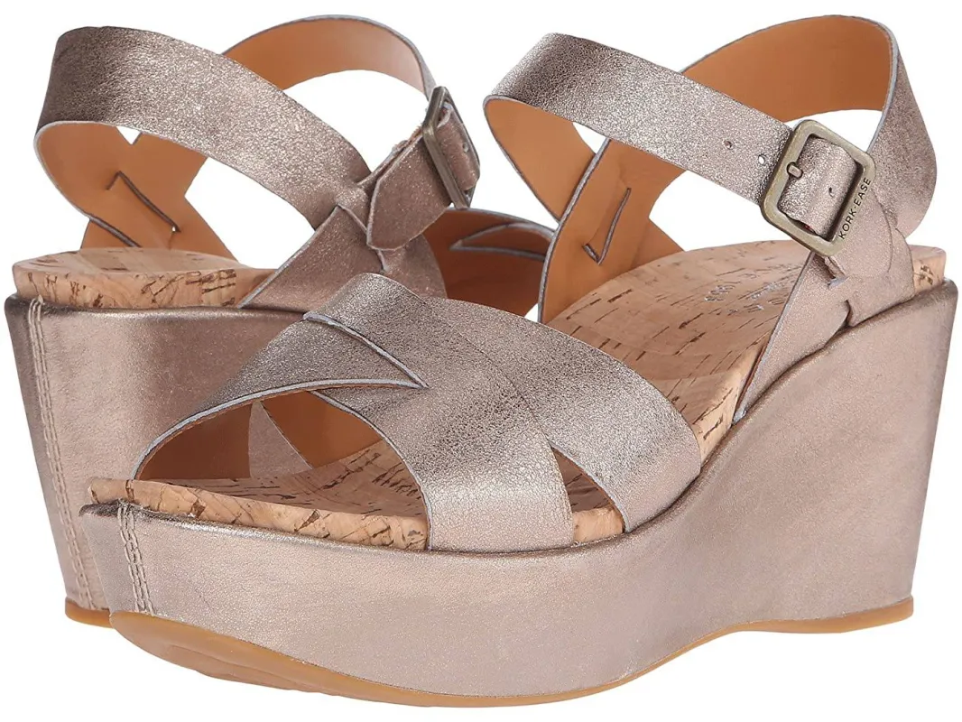 Kork Ease Women's Ava 2.0 Gold Sandal sold by Orleans Shoe Co.