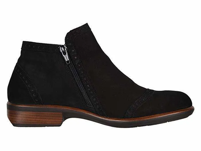 Naot Women's Nefasi Black Velvet Nubuck Boot sold by Orleans Shoe Co. product image thumbnail 4