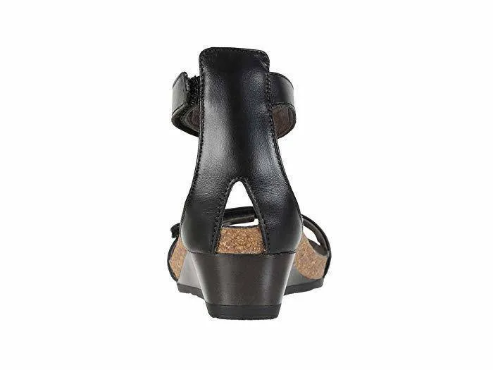 Naot Women's Mermaid Black Raven Leather Sandal sold by Orleans Shoe Co. product image thumbnail 4