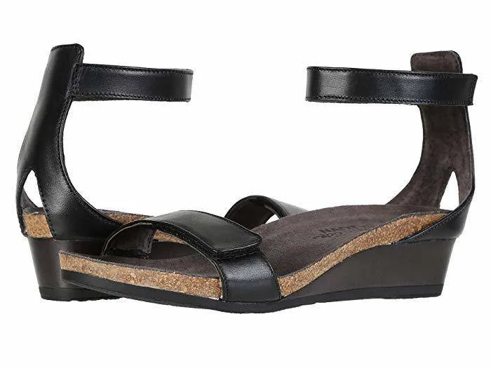 Naot Women's Mermaid Black Raven Leather Sandal sold by Orleans Shoe Co. product image thumbnail 2