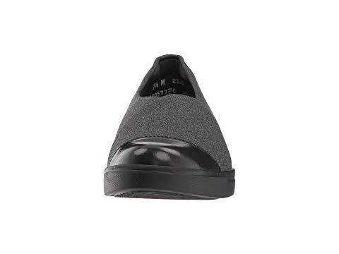 Munro Women's Plum Grey Stretch Fabric Slip-On sold by Orleans Shoe Co. product image thumbnail 2