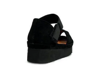 L'amour des Pieds Women's Amadour Black Suede Platform Sandal sold by Orleans Shoe Co. product image thumbnail 3