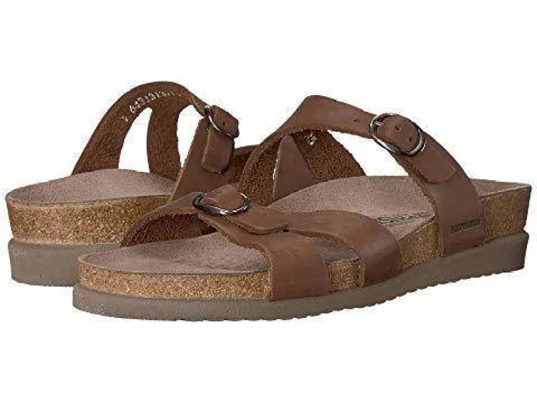 Mephisto Women's Hannel Dark Brown Sandal sold by Orleans Shoe Co.