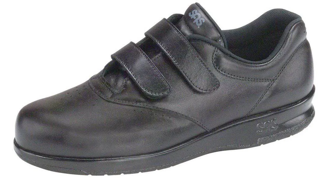 SAS Women's Me Too Black Double Strap Hook and Loop Shoe sold by Orleans Shoe Co. product image thumbnail 2