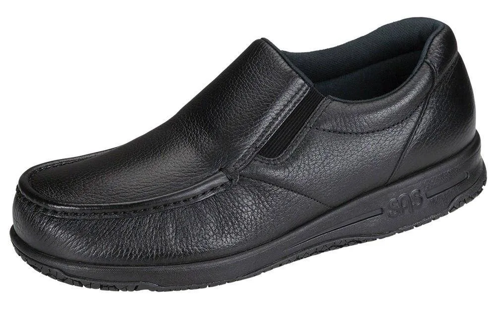 SAS Men's Navigator Black Slip-Resistant Slip-On sold by Orleans Shoe Co. product image thumbnail 2