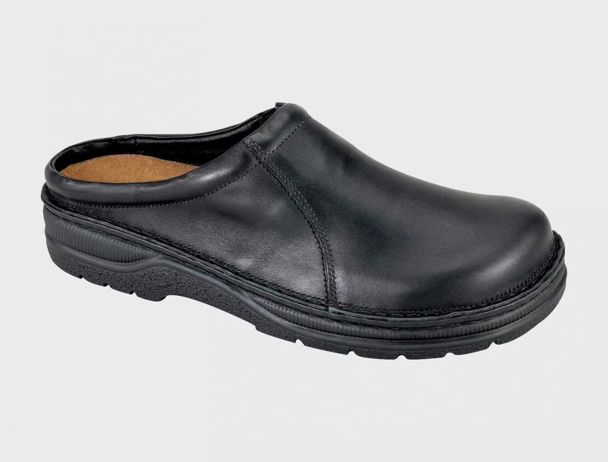 Naot Bjorn Matte Black Slip-On sold by Orleans Shoe Co.