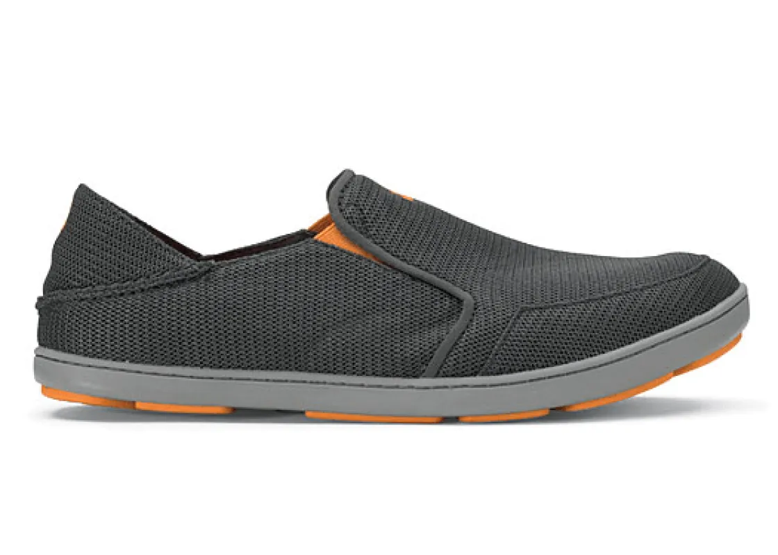 Olukai Men's Nohea Mesh Dark Shadow Slip On sold by Orleans Shoe Co.