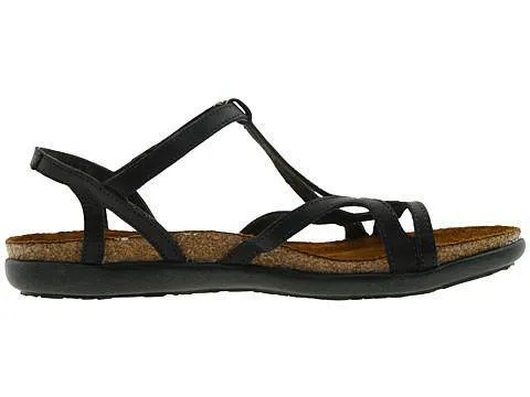 Naot Women's Dorith Gladiator Sandal Black Raven Leather sold by Orleans Shoe Co. product image thumbnail 3